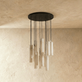 Entokei Alabaster Chandelier Light - Residence Supply