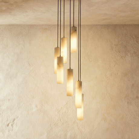 Entokei Alabaster Chandelier Light - Residence Supply