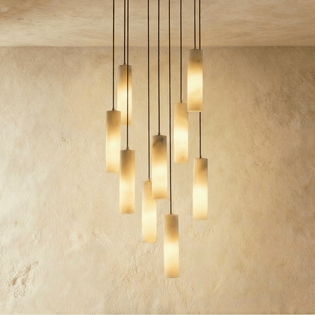 Entokei Alabaster Chandelier Light - Residence Supply