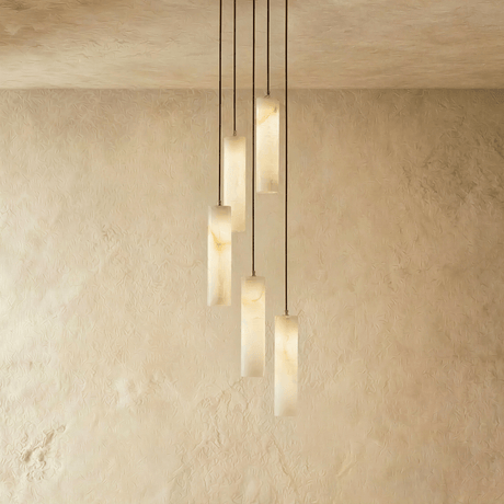 Entokei Alabaster Chandelier Light - Residence Supply