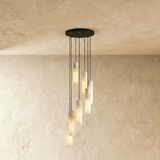 Entokei Alabaster Chandelier Light - Residence Supply