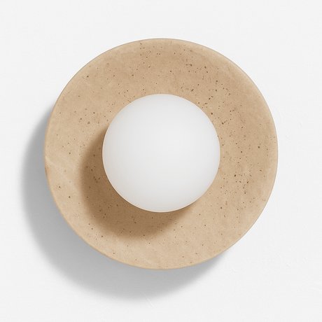 Eretoq Travertine Wall Lamp - Residence Supply