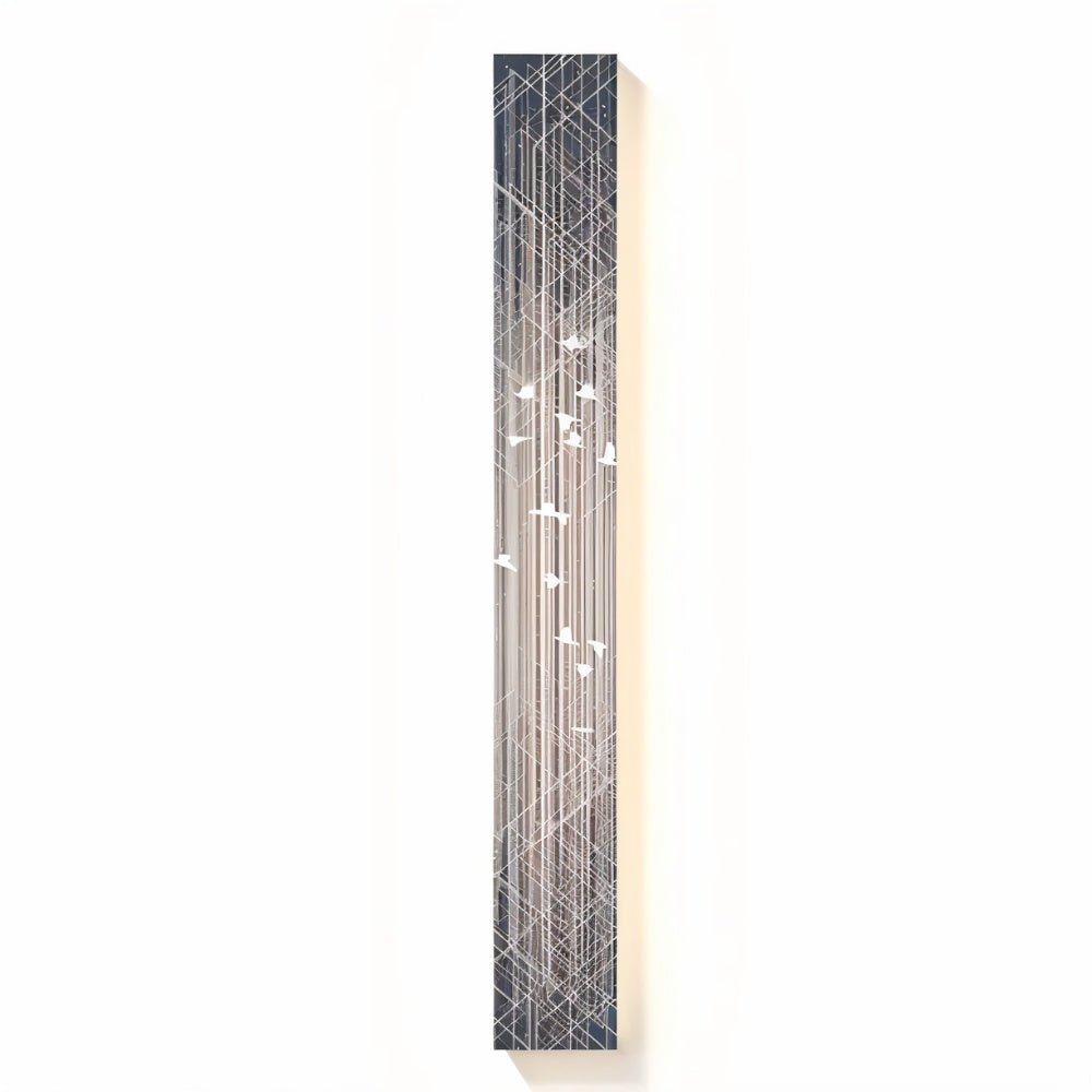 Etched Steel Illuminated Art