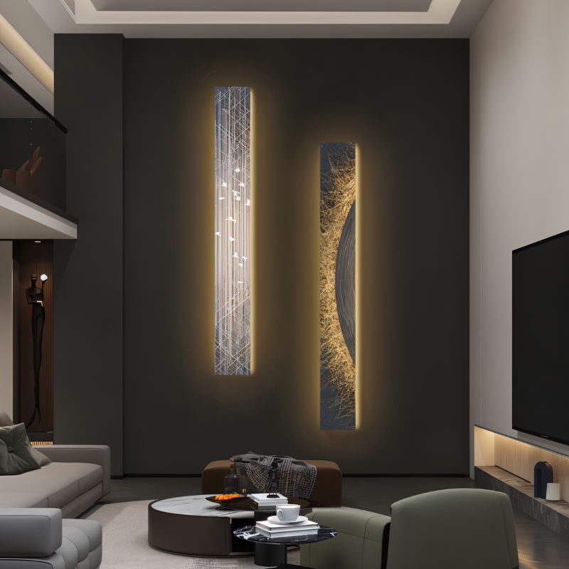 Etched Steel Illuminated Art – Residence Supply