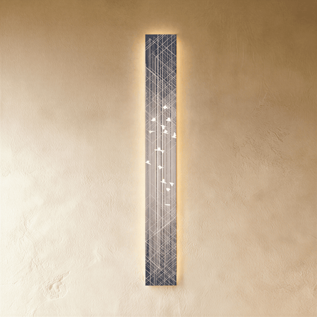 Etched Steel Illuminated Art - Residence Supply