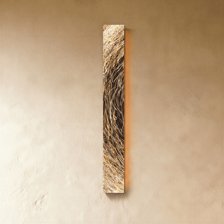 Etched Steel Illuminated Art - Residence Supply