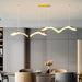 Eurusis Linear Chandelier - Dining Room Lighting