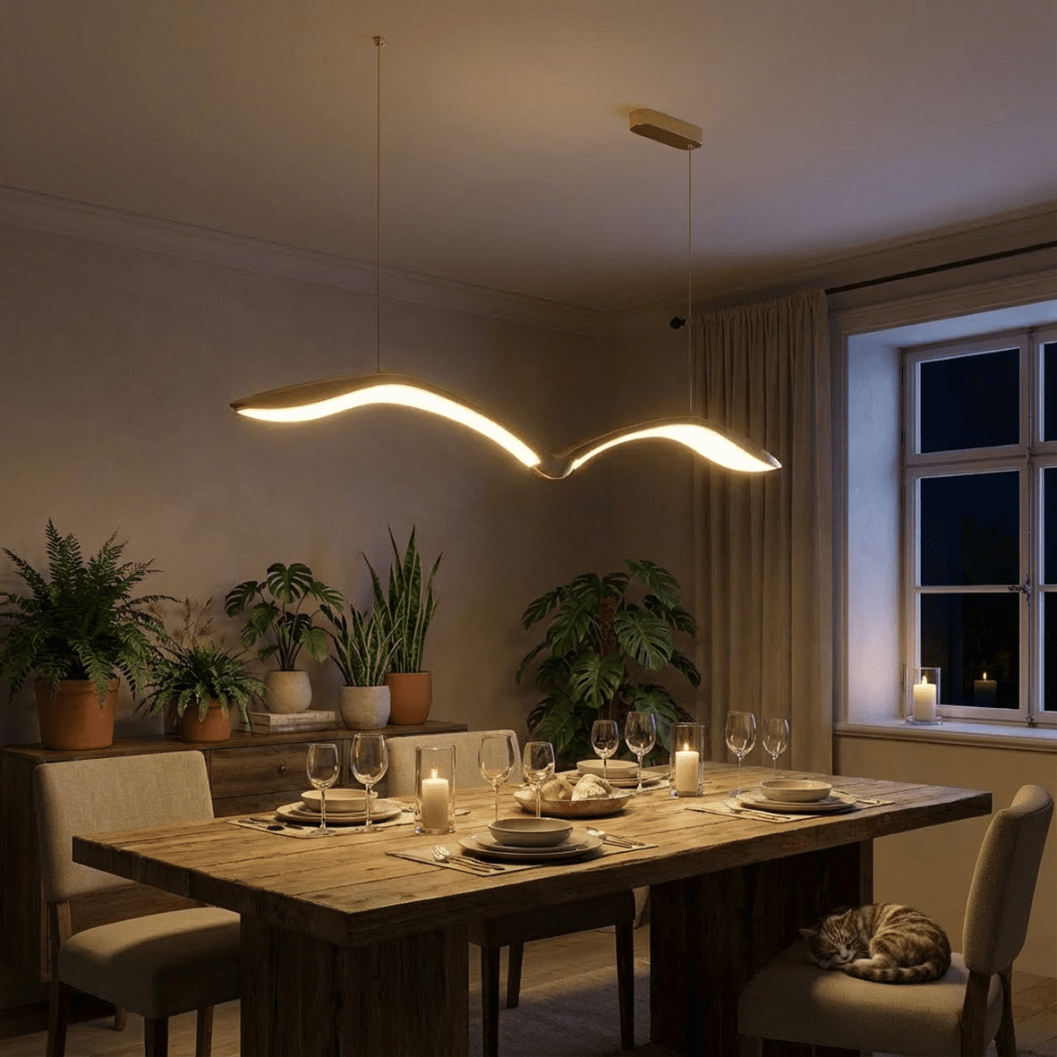 Eurusis Linear Chandelier - Residence Supply