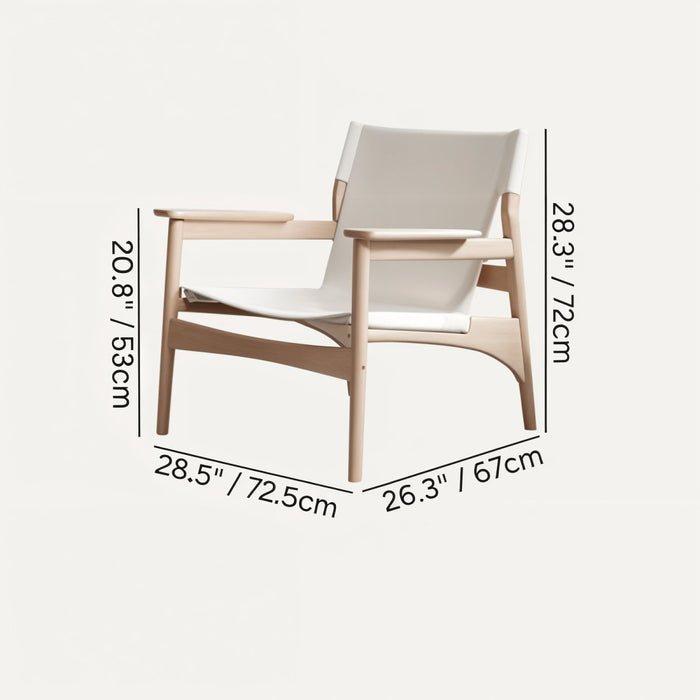Exedra Accent Chair Size