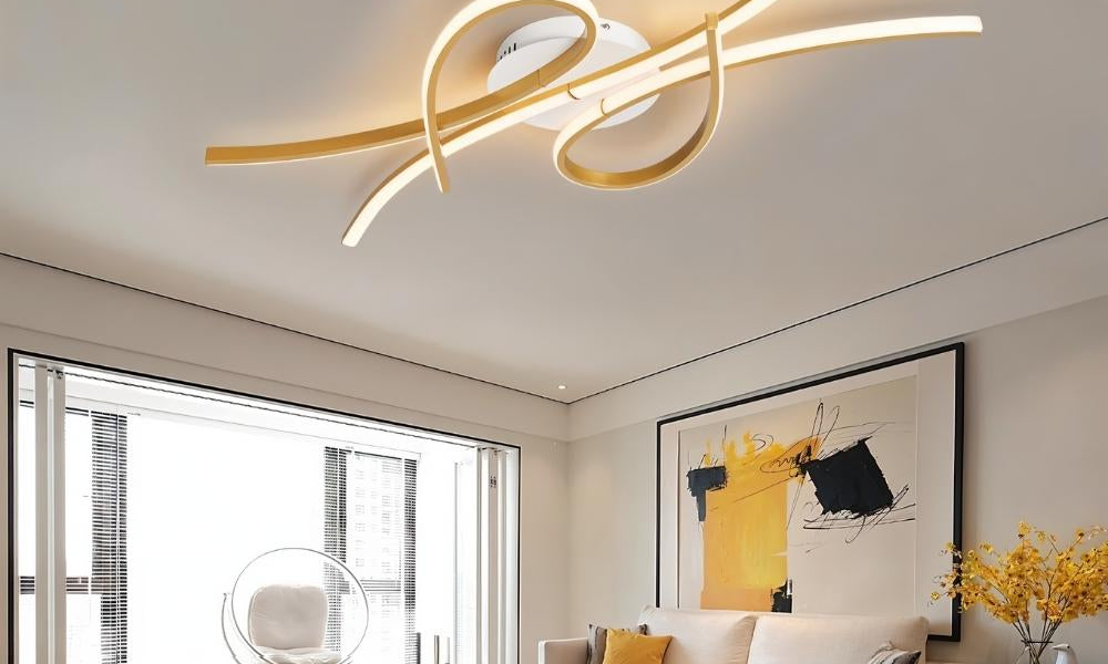 Eye-Catching Ceiling Accent