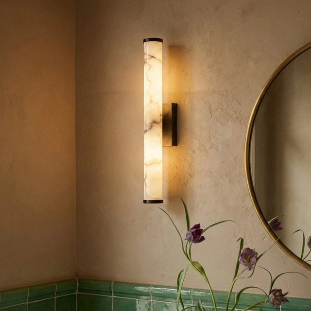 Falynis Alabaster Wall Lamp - Residence Supply