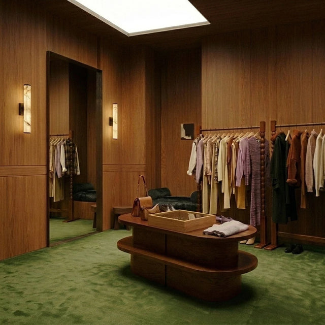 Falynis Alabaster Wall Lamp - Residence Supply