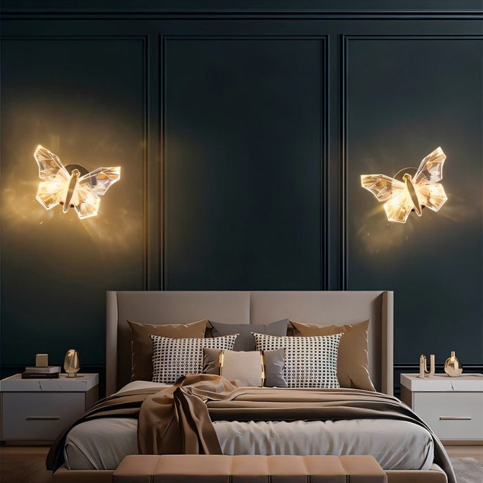 Farfalla Wall Lamp - Modern Lighting for Bedroom