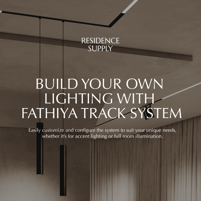 Fathiya Track Light System - Residence Supply