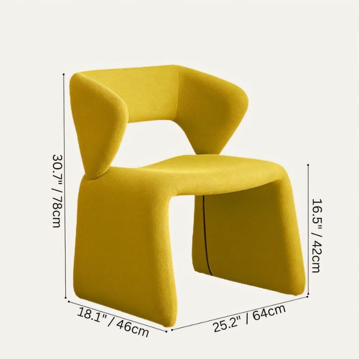 Fiducia Accent Chair Size