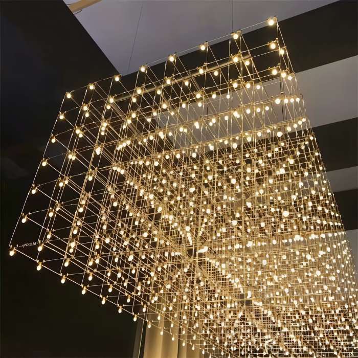 Firefly Grid Chandelier - Residence Supply