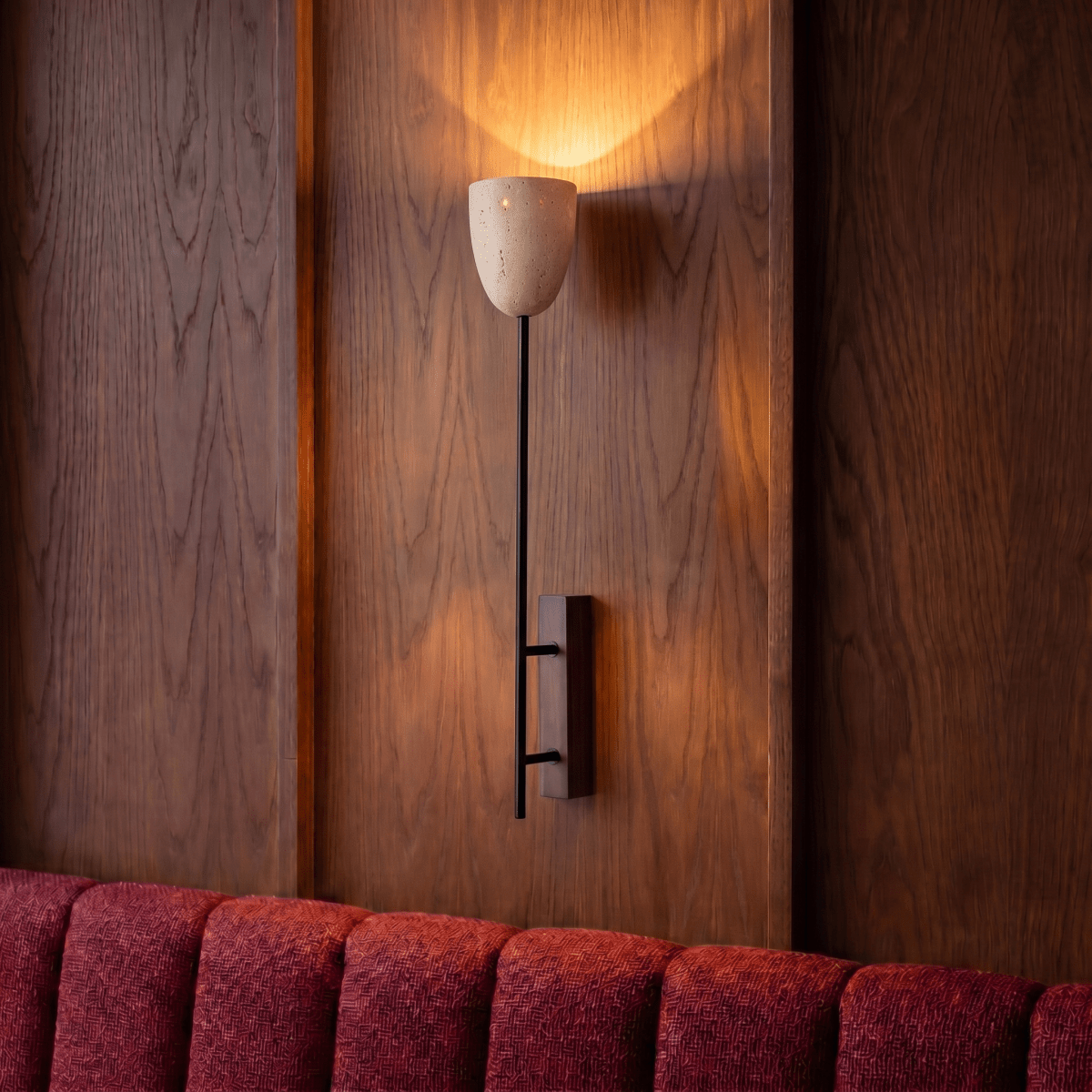 Flanso Travertine Wall Lamp - Residence Supply
