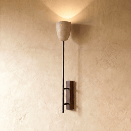 Flanso Travertine Wall Lamp - Residence Supply