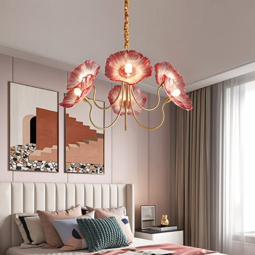 Floare Chandelier for Bedroom Lighting - Residence Supply