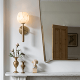 Flora Alabaster Wall Lamp - Residence Supply