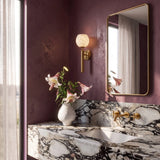 Flora Alabaster Wall Lamp - Residence Supply