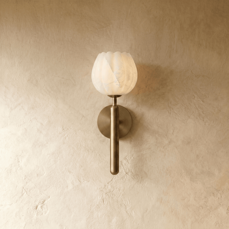 Flora Alabaster Wall Lamp - Residence Supply