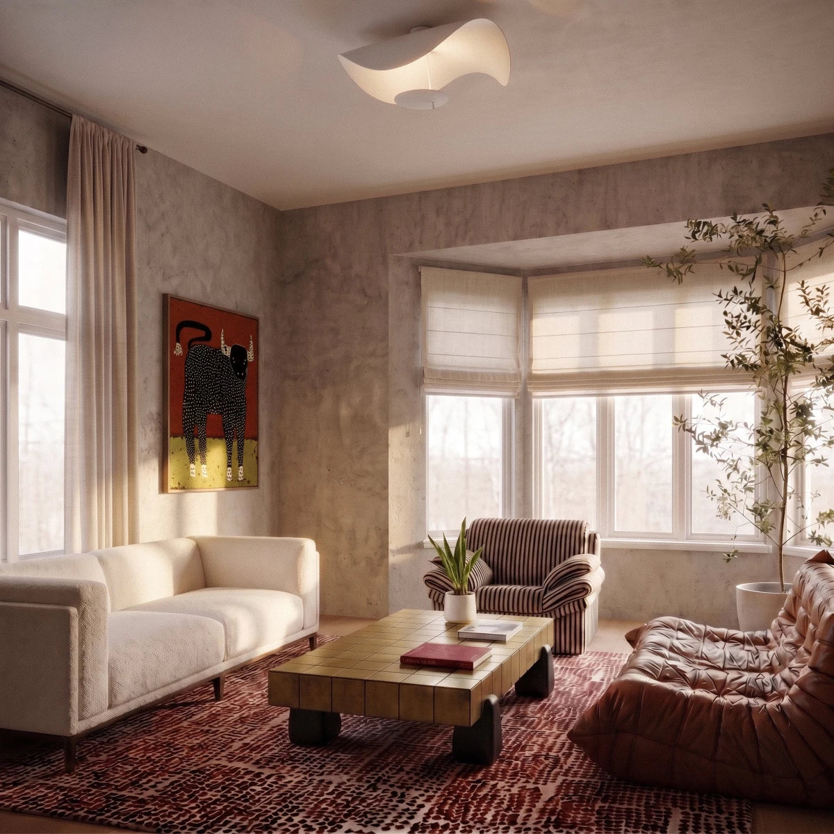 Foglia Ceiling Lamp - Residence Supply