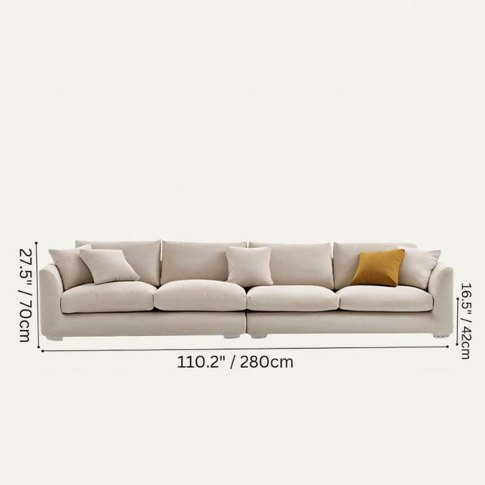 Futon Pillow Sofa Size Chart