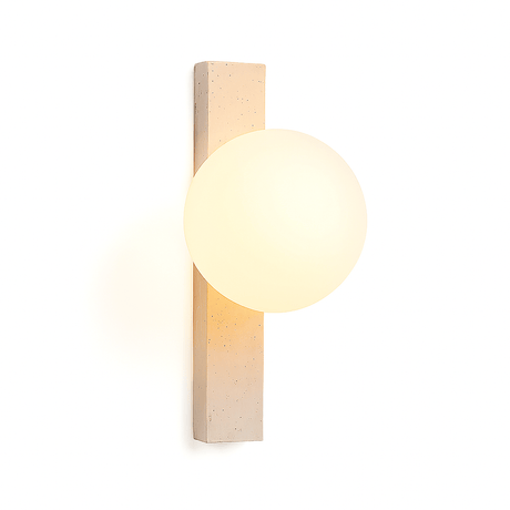 Fyris Travertine Wall Lamp - Residence Supply