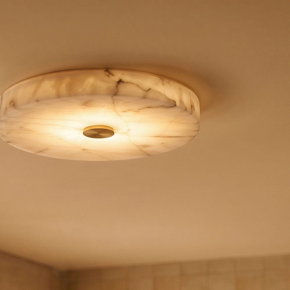 Gaba Alabaster Ceiling Light - Residence Supply