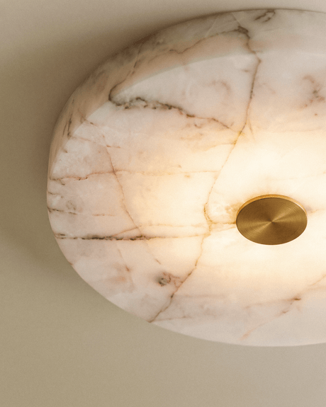 Gaba Alabaster Ceiling Light - Residence Supply