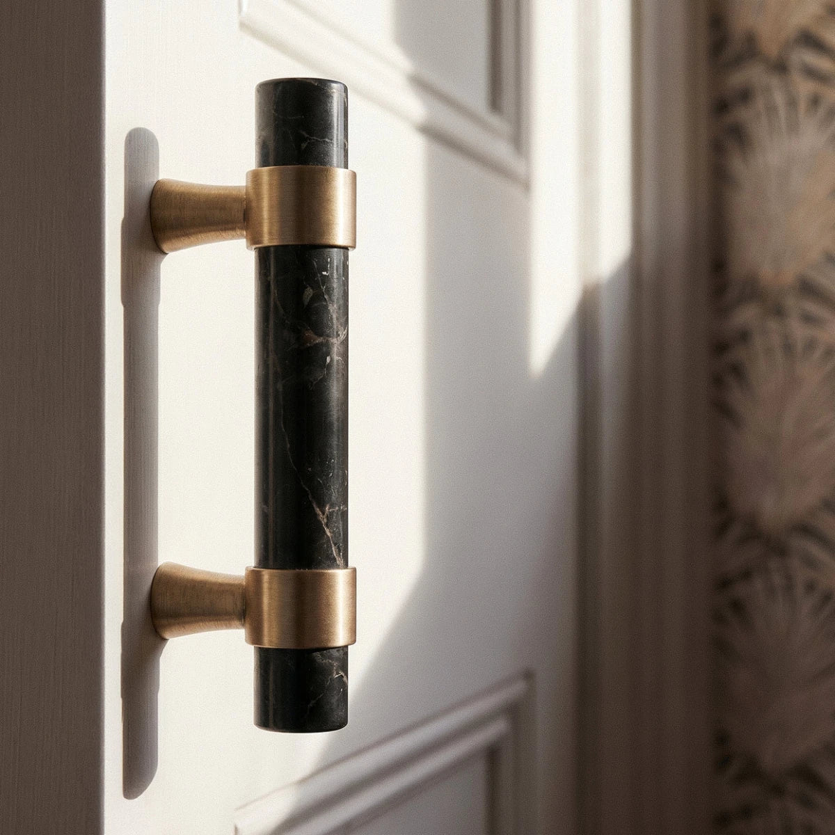 Galil Marble Knob & Pull Bar - Residence Supply