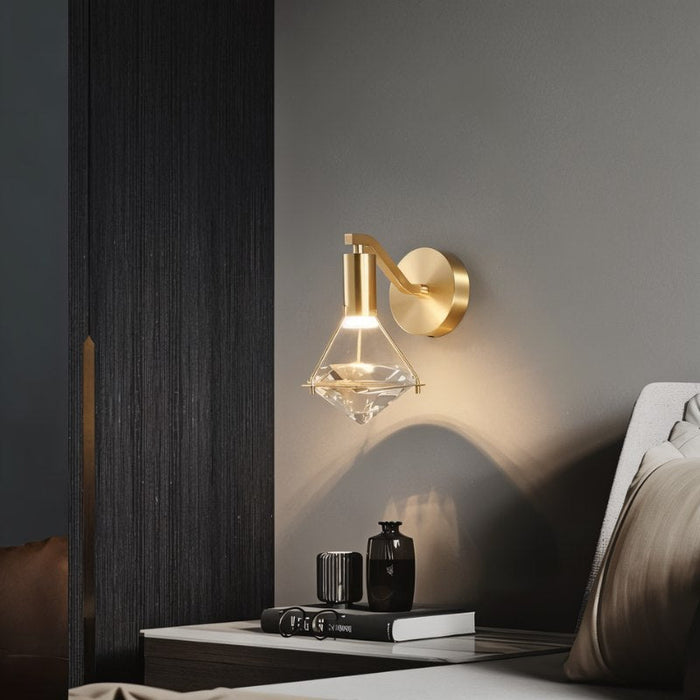 Gem Wall Lamp - Modern Lighting for Bedroom 