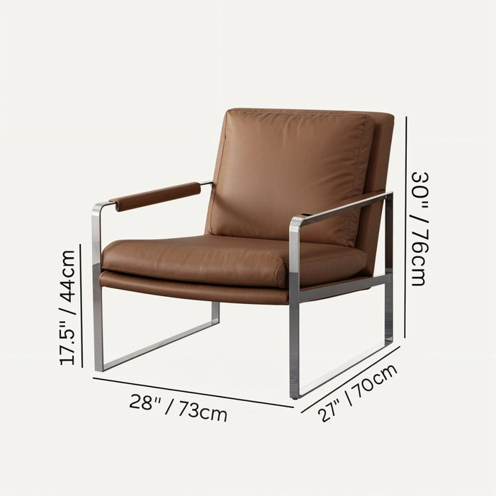 Gigal Accent Chair Size