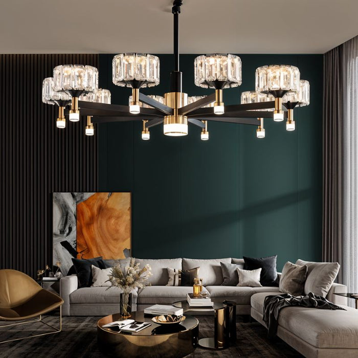 Glanz Modern Chandelier - Living Room Light Fixture