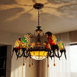 Glass Parrot Chandelier - Residence Supply