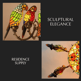 Glass Parrot Chandelier - Residence Supply
