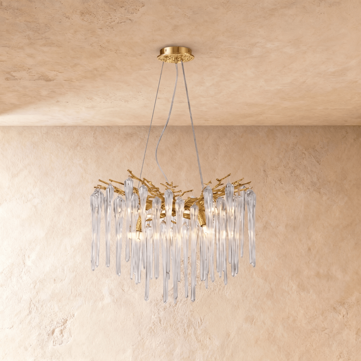 Glere Round Chandelier - Residence Supply