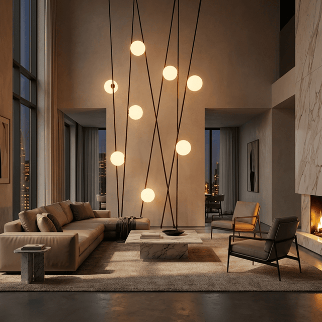 Glita Floor To Ceiling Lamp - Residence Supply