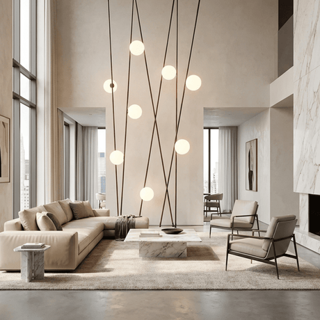 Glita Floor To Ceiling Lamp - Residence Supply