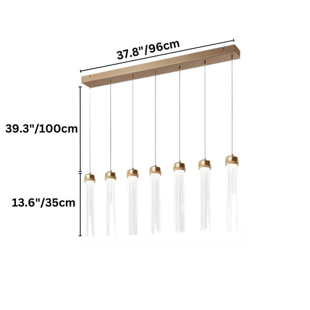 Lampe suspendue fastueuse