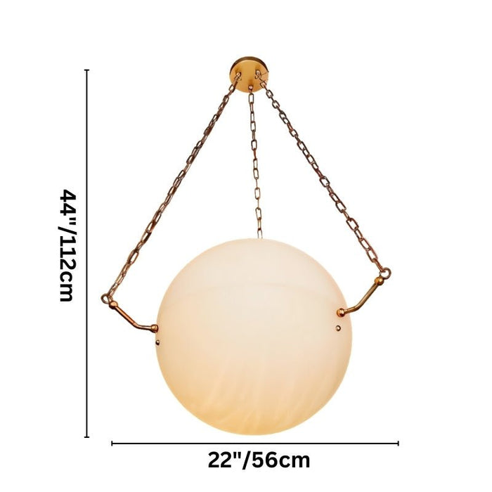 Globus Alabaster Pendant Light - Residence Supply