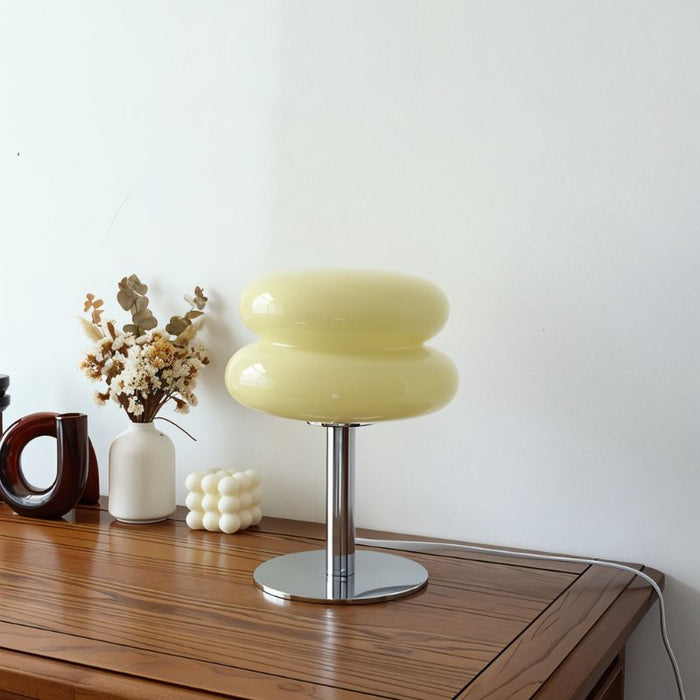 Glossy Macaron Table Lamp - Living Room Lighting Fixtures