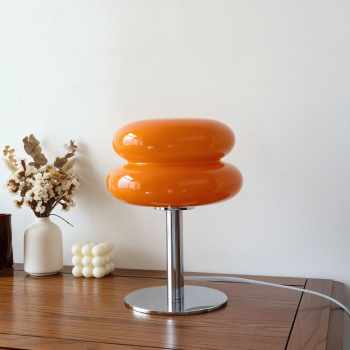 Glossy Macaron Table Lamp - Mid Century Lighting