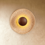 Glova Travertine Wall Lamp - Residence Supply