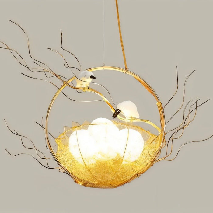 Gold Nest Chandelier - Residence Supply