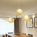 Gold Nest Chandelier - Light Fixtures for Dining Table