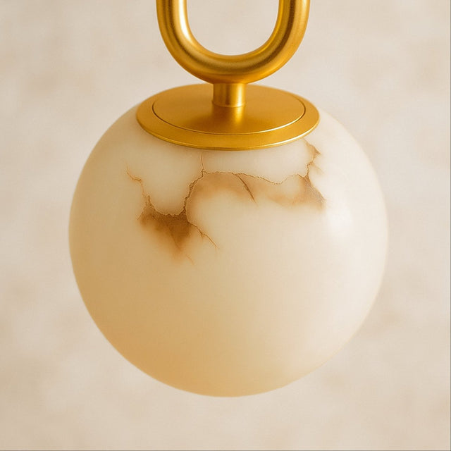 Gong Alabaster Pendant Light - Residence Supply