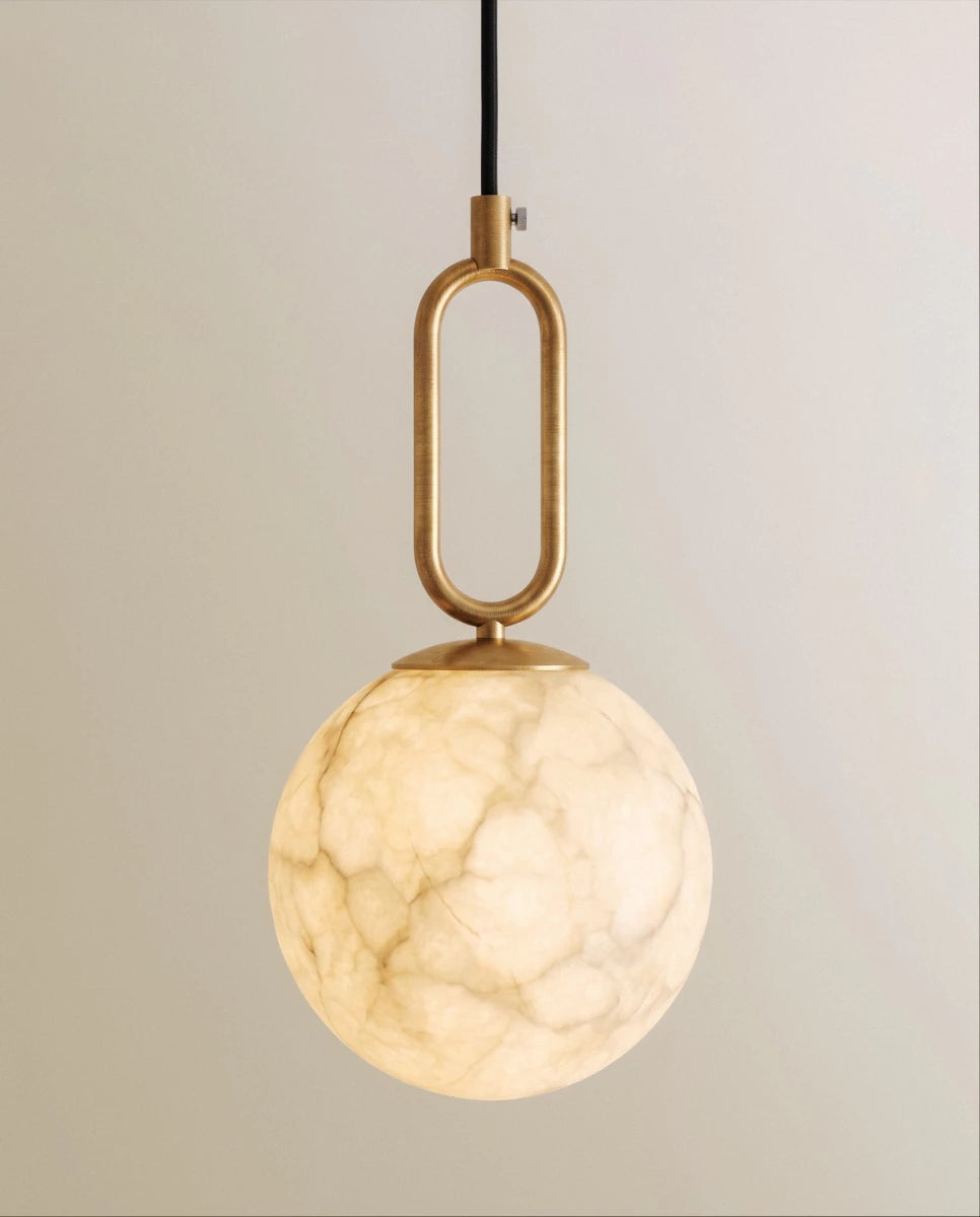 Gong Alabaster Pendant Light - Residence Supply