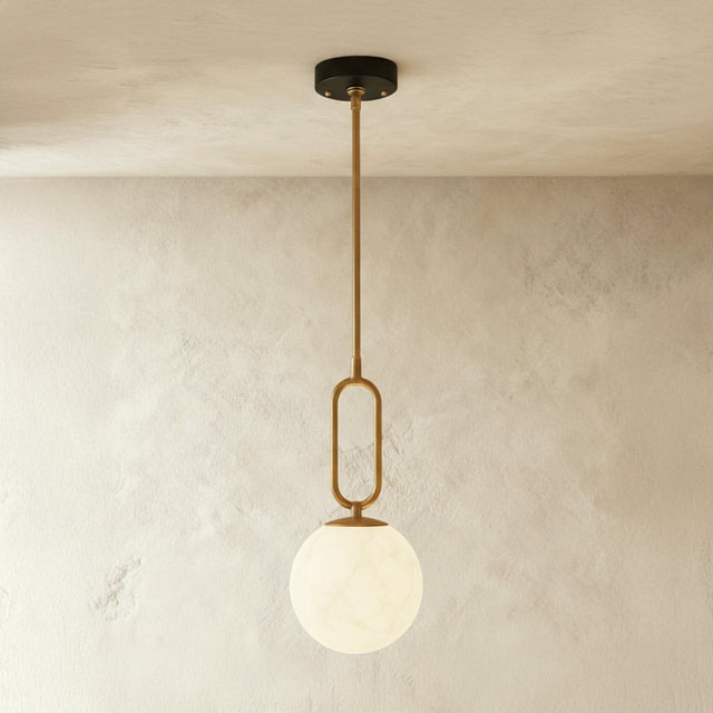 Alabaster Pendant Light – Nature-Inspired Teardrop Design. – Residence ...
